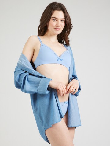 Hunkemöller T-shirt Behå 'Lola' i blå
