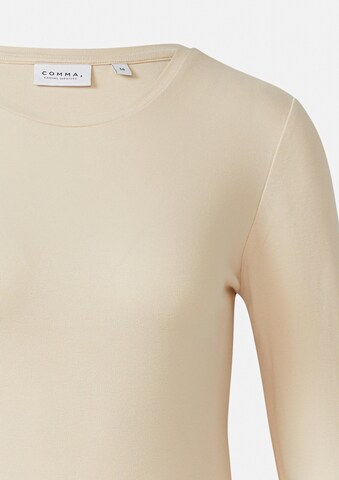 T-shirt COMMA en beige