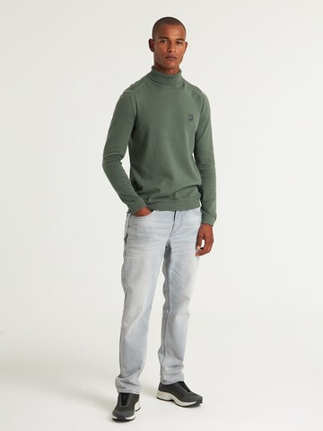 Pull-over 'Leonard' CHASIN' en vert
