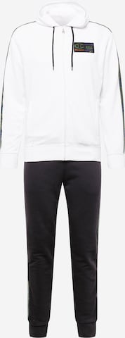 Champion Authentic Athletic Apparel Sweat suit in Black: front