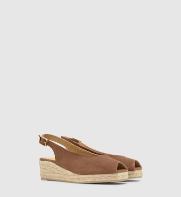 sarkans Castañer Espadrillas 'Dosalia'