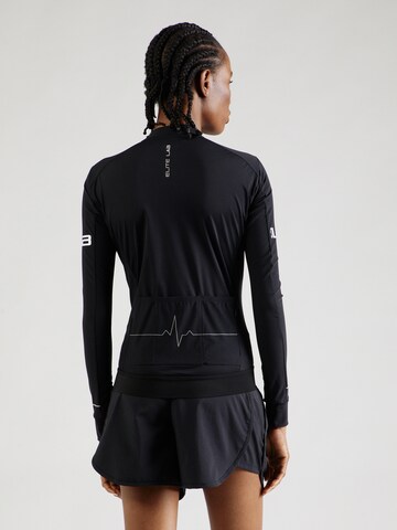 ELITE LAB Athletic Zip-Up Hoodie 'Bike X1' in Black