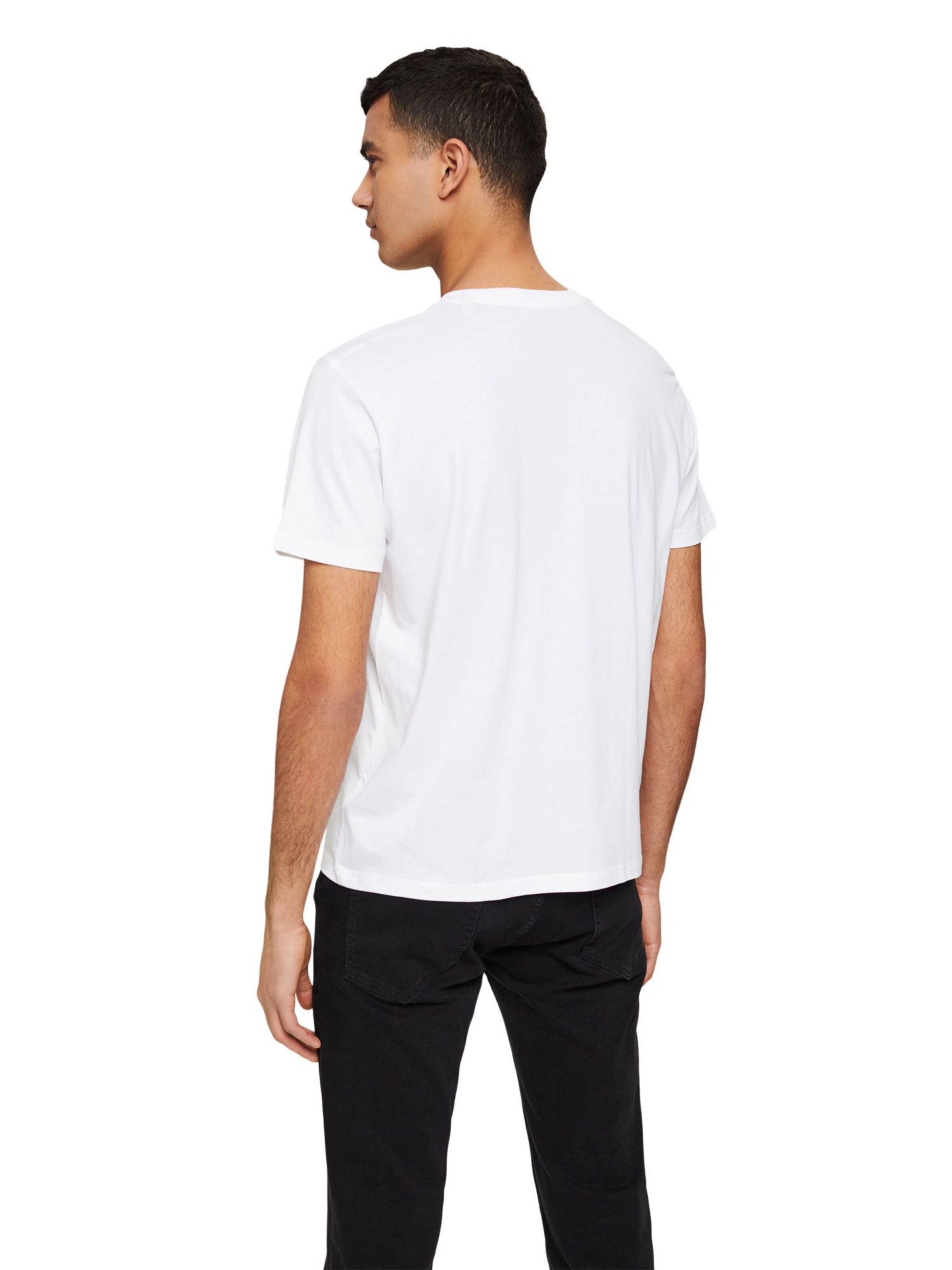 Männer Shirts ESPRIT T-Shirt in Weiß - FY74774 Männer Shirts ESPRIT T-Shirt in Weiß - FY74774