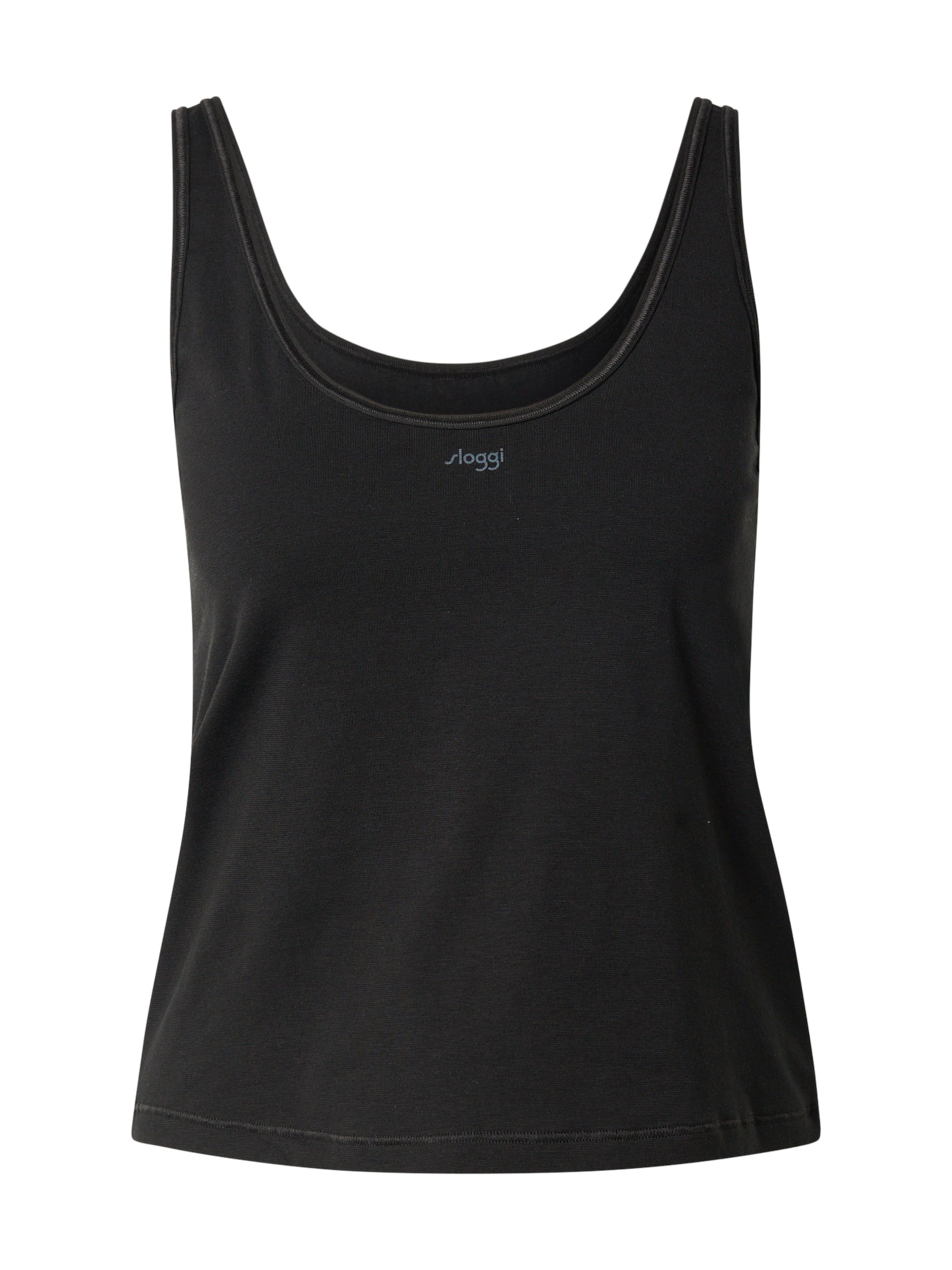 melns SLOGGI Apakškrekls 'EVER Ease': no priekšpuses