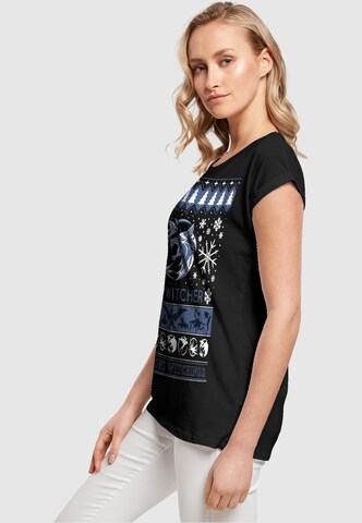 ABSOLUTE CULT Shirt 'Witcher - Seasons Witchings' in Black