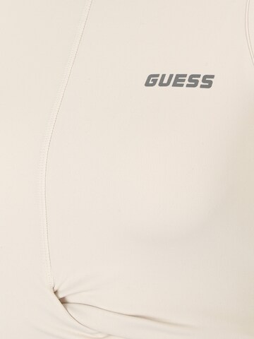 GUESS قطعة علوية رياضية 'COLINE' بلون رمادي