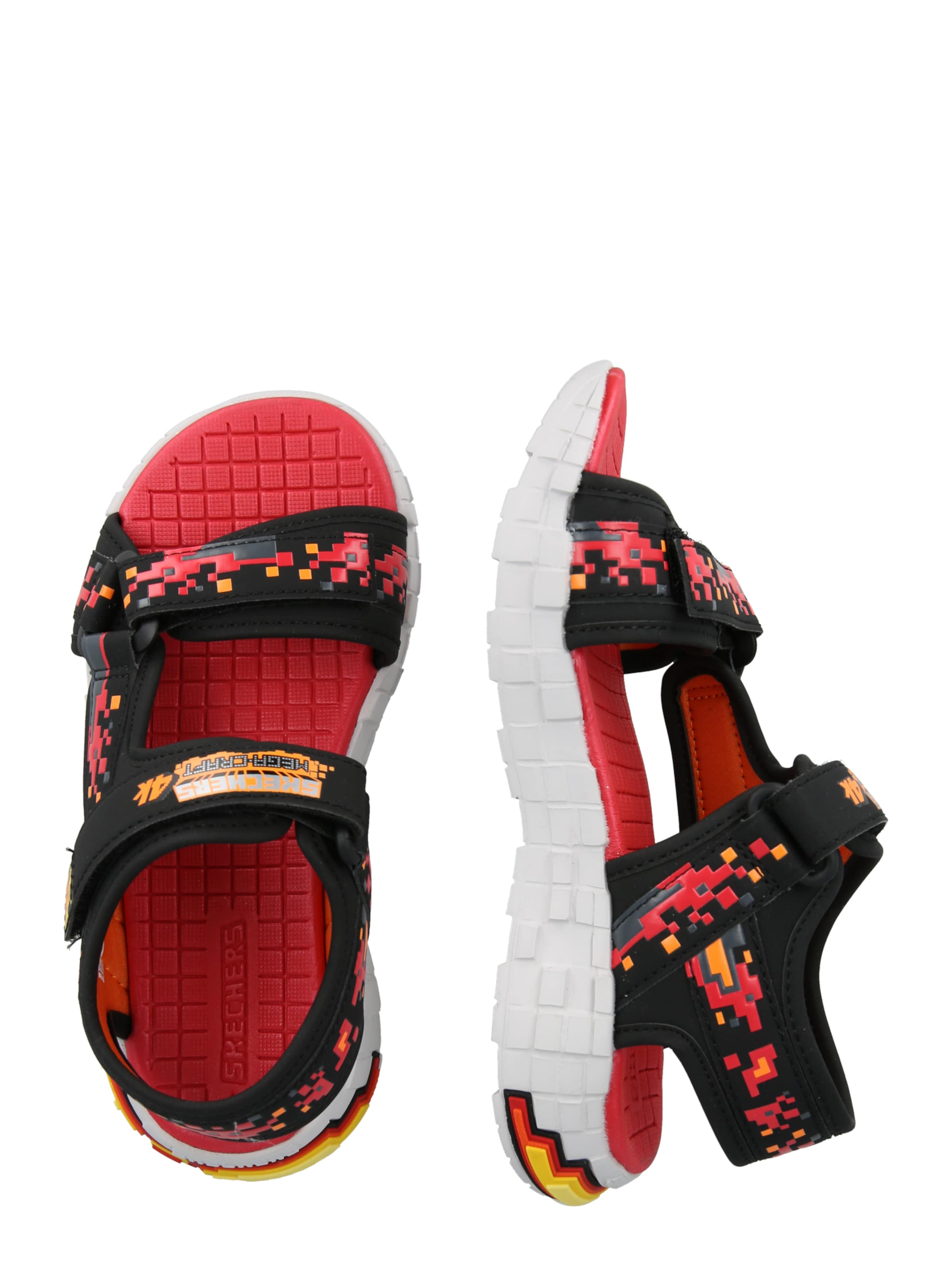 SKECHERS Åbne sko 'MEGA SPLASH' i sort