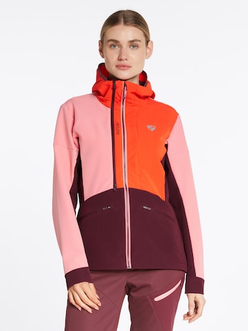 ZIENER Athletic Jacket 'NASINAH' in Pink: front