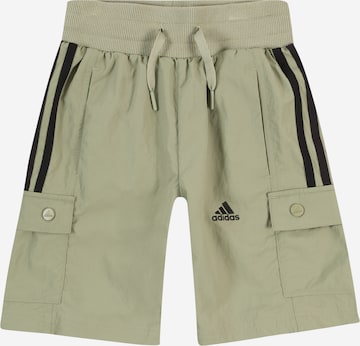 ADIDAS SPORTSWEAR Loosefit Sportshorts 'JAM' in Grün: Vorderseite