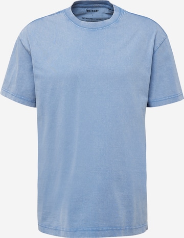 WEEKDAY Shirt in Blauw: voorkant