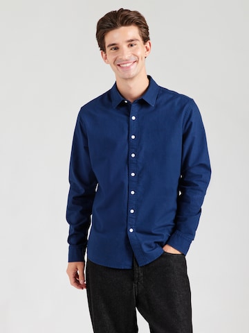 Pepe Jeans Klasický střih Košile – modrá: přední strana