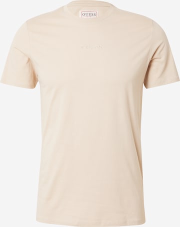 GUESS Shirt in Beige: front