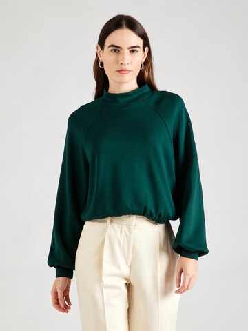 MSCH COPENHAGEN Sweatshirt 'Edilina Ima Q' in Green: front