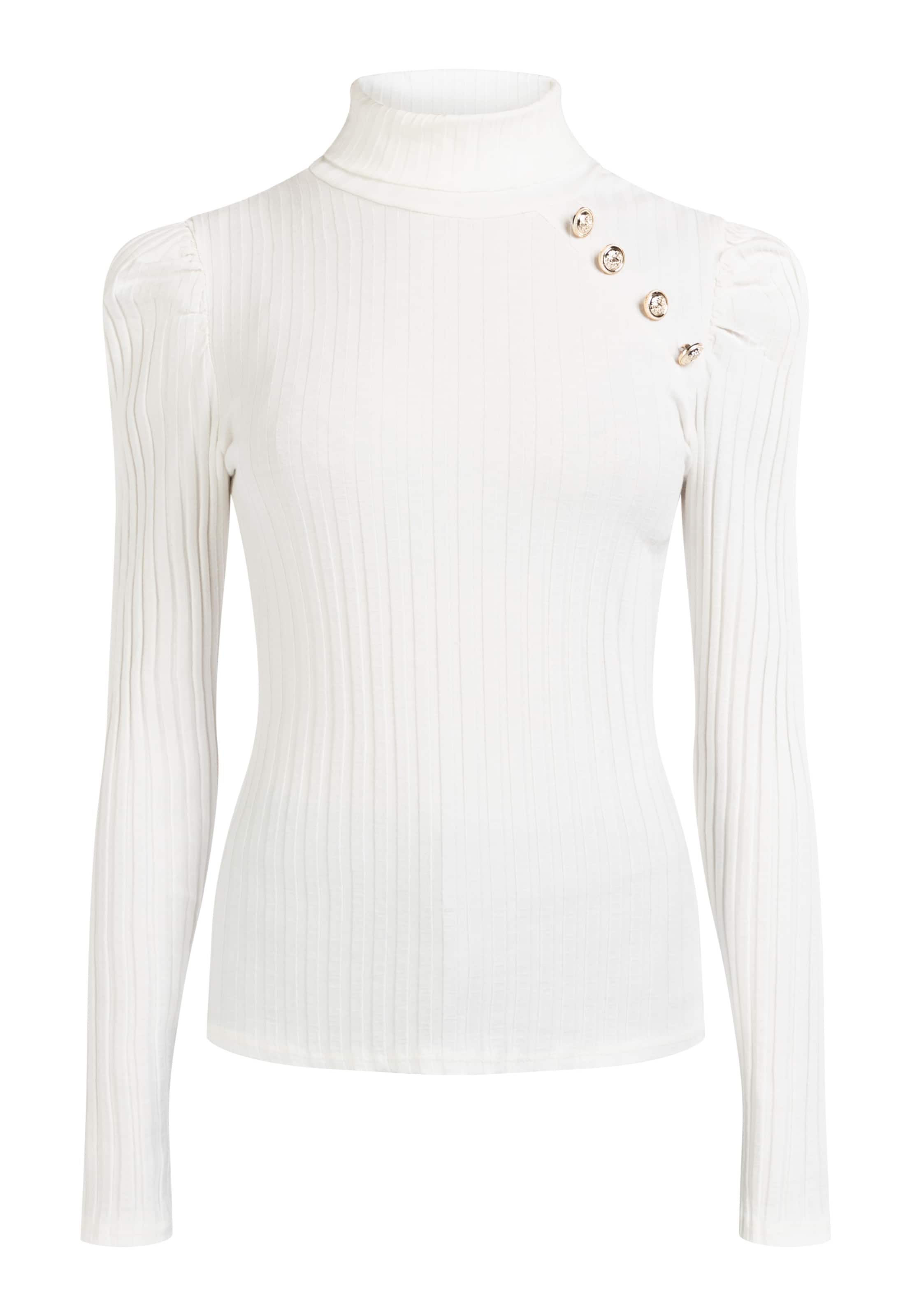 Pull-over myMo ROCKS en blanc : devant