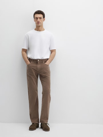 Mavi Regular Pants 'Lisbon' in Brown