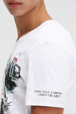 CAMP DAVID Shirt in White