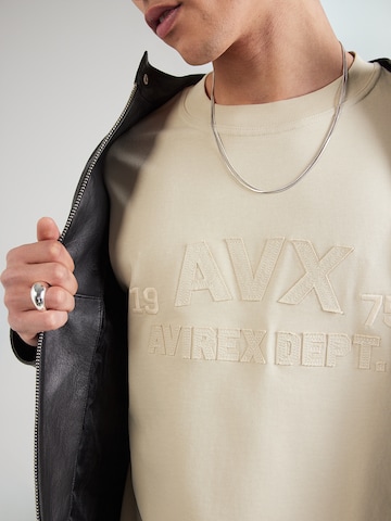 bēšs Avirex T-Krekls 'Field'