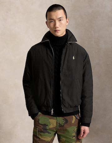 juoda Polo Ralph Lauren Demisezoninė striukė: priekis