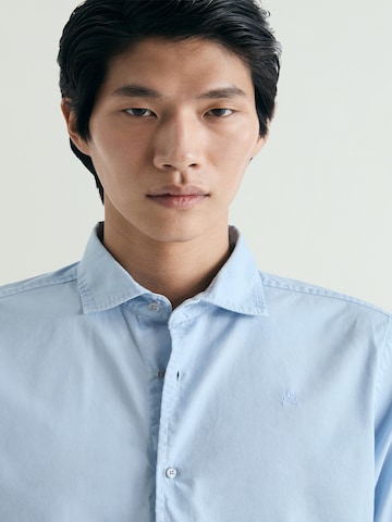 Coupe regular Chemise Scalpers en bleu