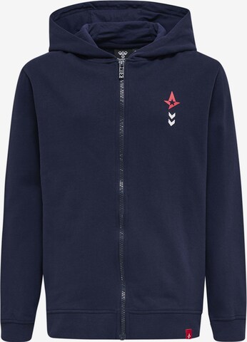 Sweat Hummel en bleu : devant