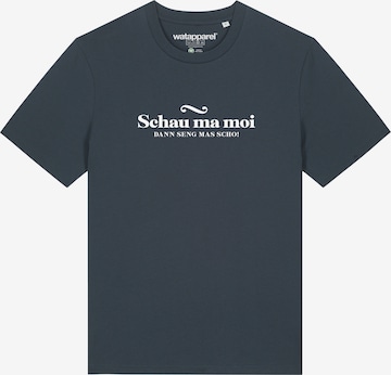 T-Shirt Watapparel en gris : devant