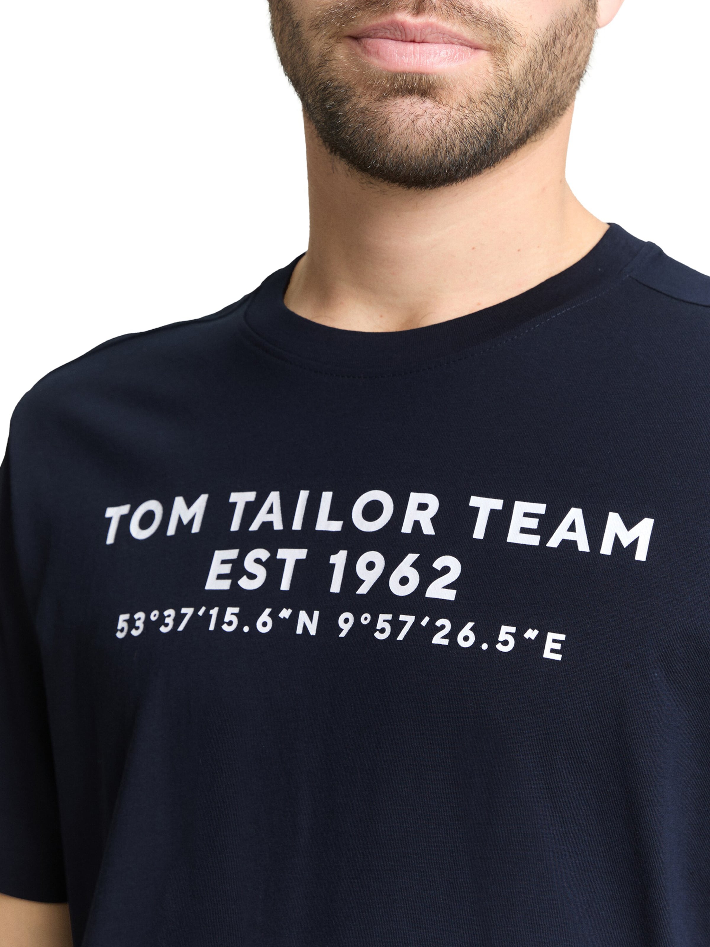 TOM TAILOR Tričko - Modrá