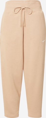 Regular Pantaloni de la Nike Sportswear pe bej: față