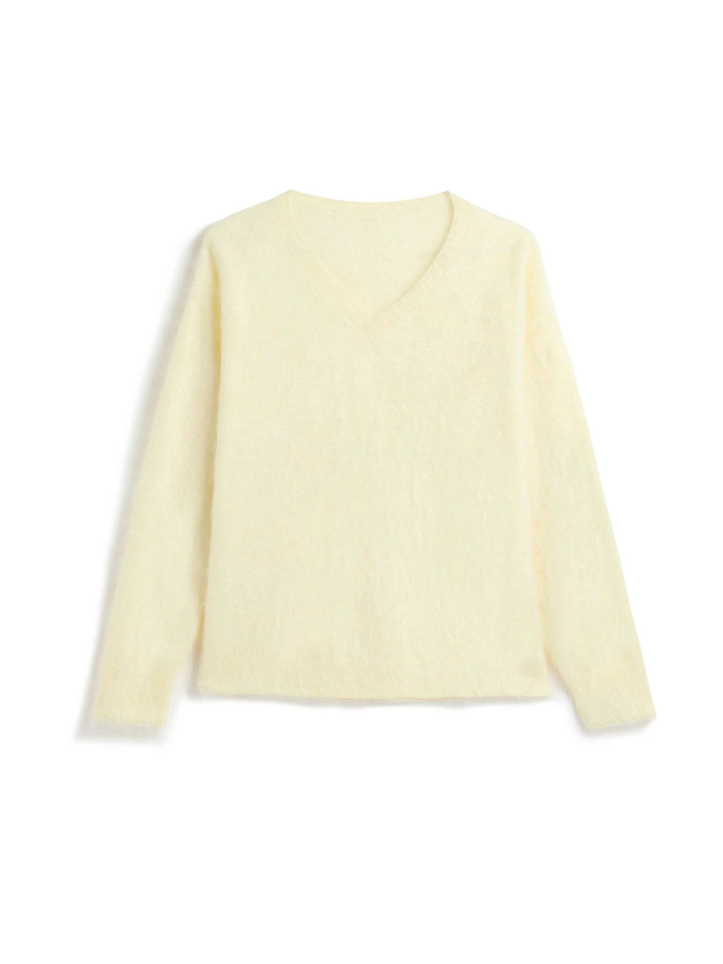 BELLEMERE NEW YORK Pullover‌‌‌‌‌ in Gelb: Vorderseite