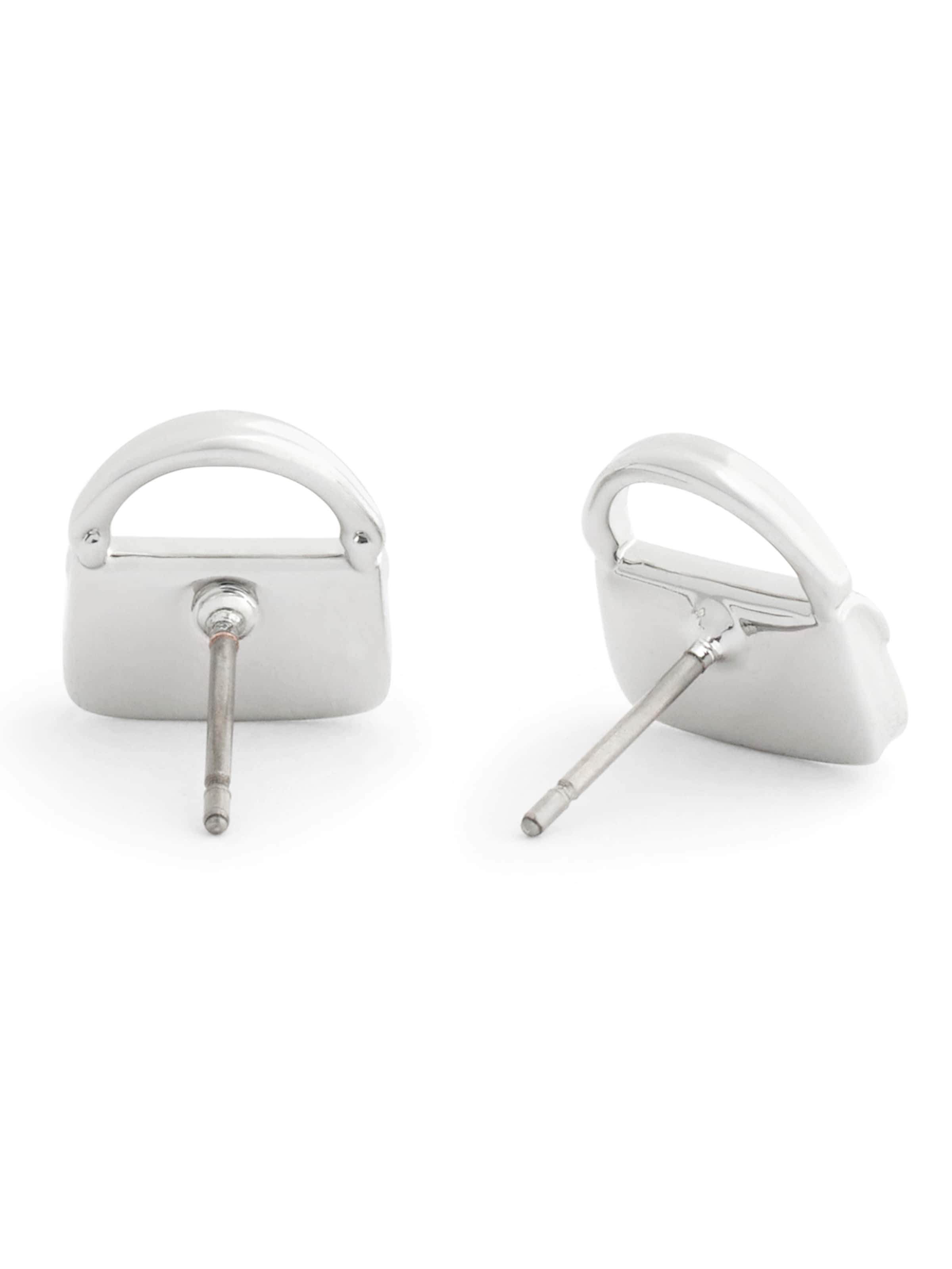 Orecchini 'Iconic Charms' di COACH in argento