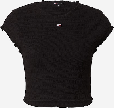 Tommy Jeans T-shirt en rouge / noir / blanc, Vue avec produit