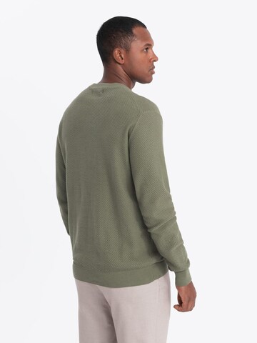 Ombre Pullover 'OM-SWSW-0110' in Grün