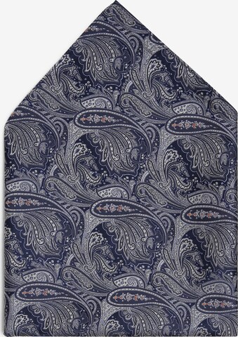 Andrew James Pocket Square in Blue: front