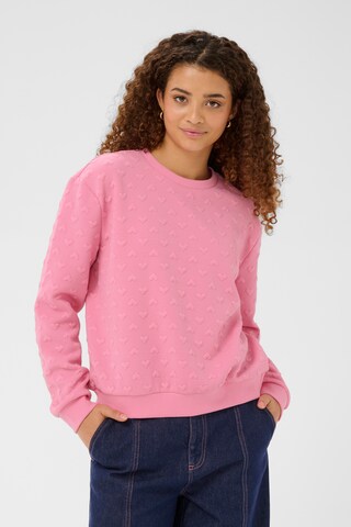 SAINT TROPEZ Sweatshirt 'SZPadmia' in Pink: front