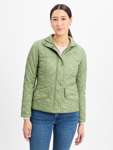 Barbour Jacke ' Cavalry ' in Grün: Vorderseite