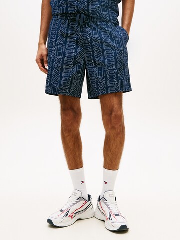 Tommy Jeans - regular Pantalón en azul: frente