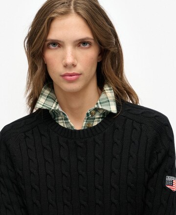 Superdry Trui in Zwart