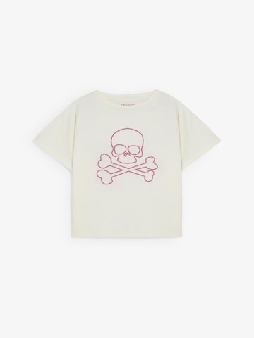 ScalpersTehnička sportska majica ' ' - bijela boja: prednji dio