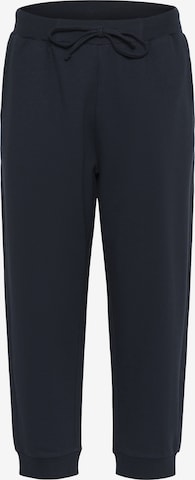 Effilé Pantalon 'Anne' Kaffe en bleu : devant
