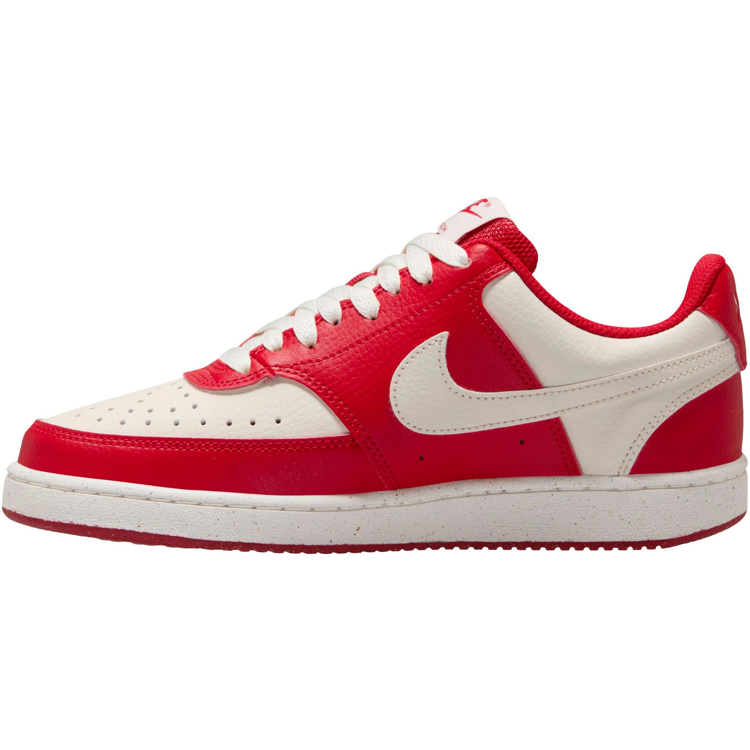 Nike Sportswear Sneakers 'Court Vision' in Red: front