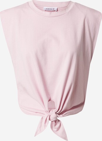 T-shirt 'Silja' EDITED en rose : devant