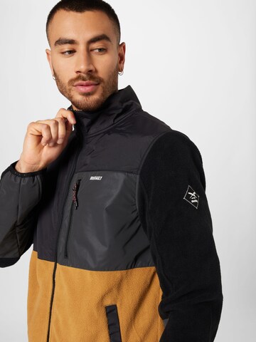 Iriedaily Fleece jas in Zwart