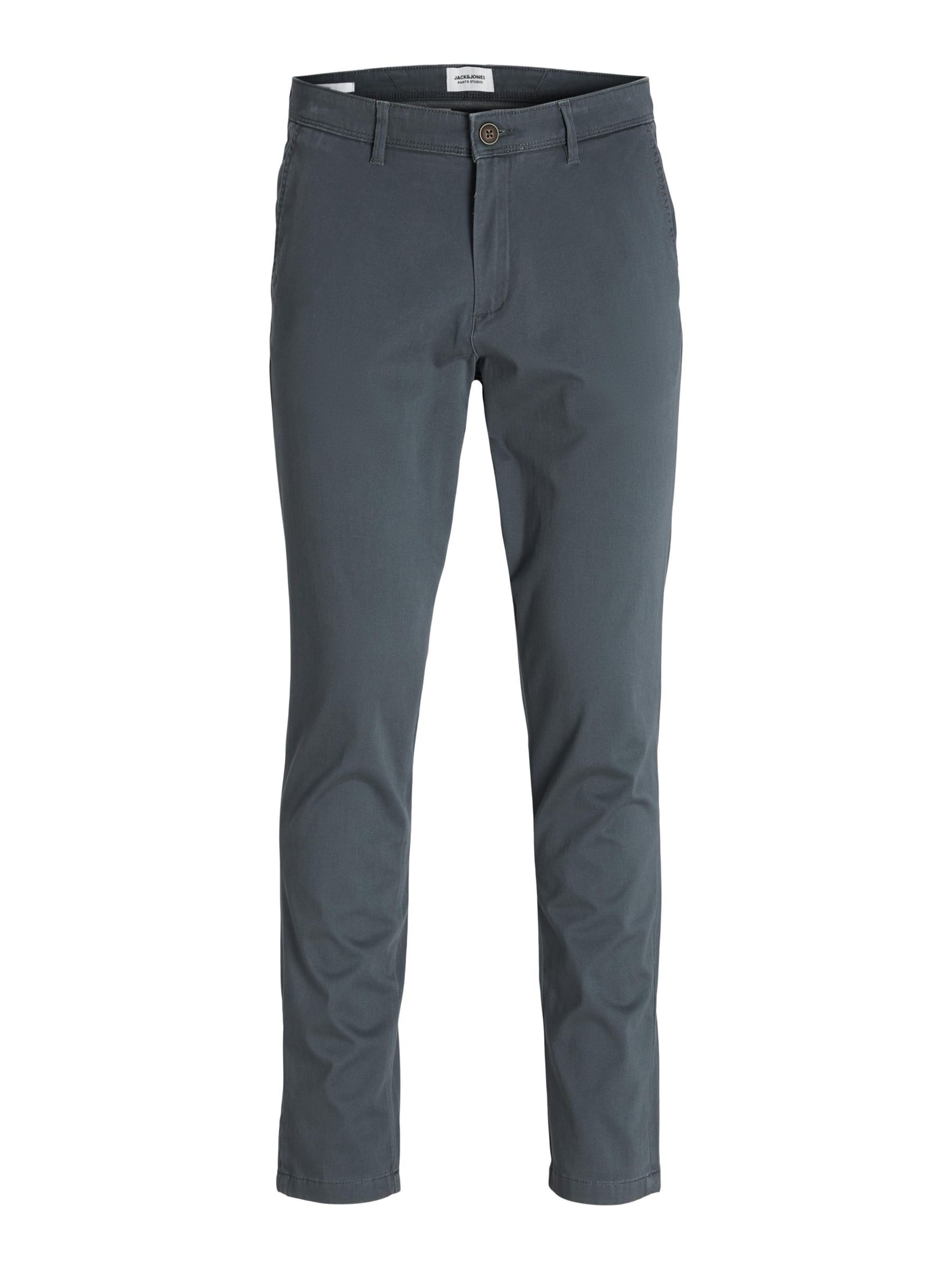 JACK & JONES Chino nadrág 'JJIMarco JJBowie' - szürke: elől