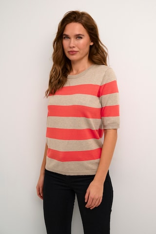 Kaffe - Pullover 'Lizza' em cinzento: frente