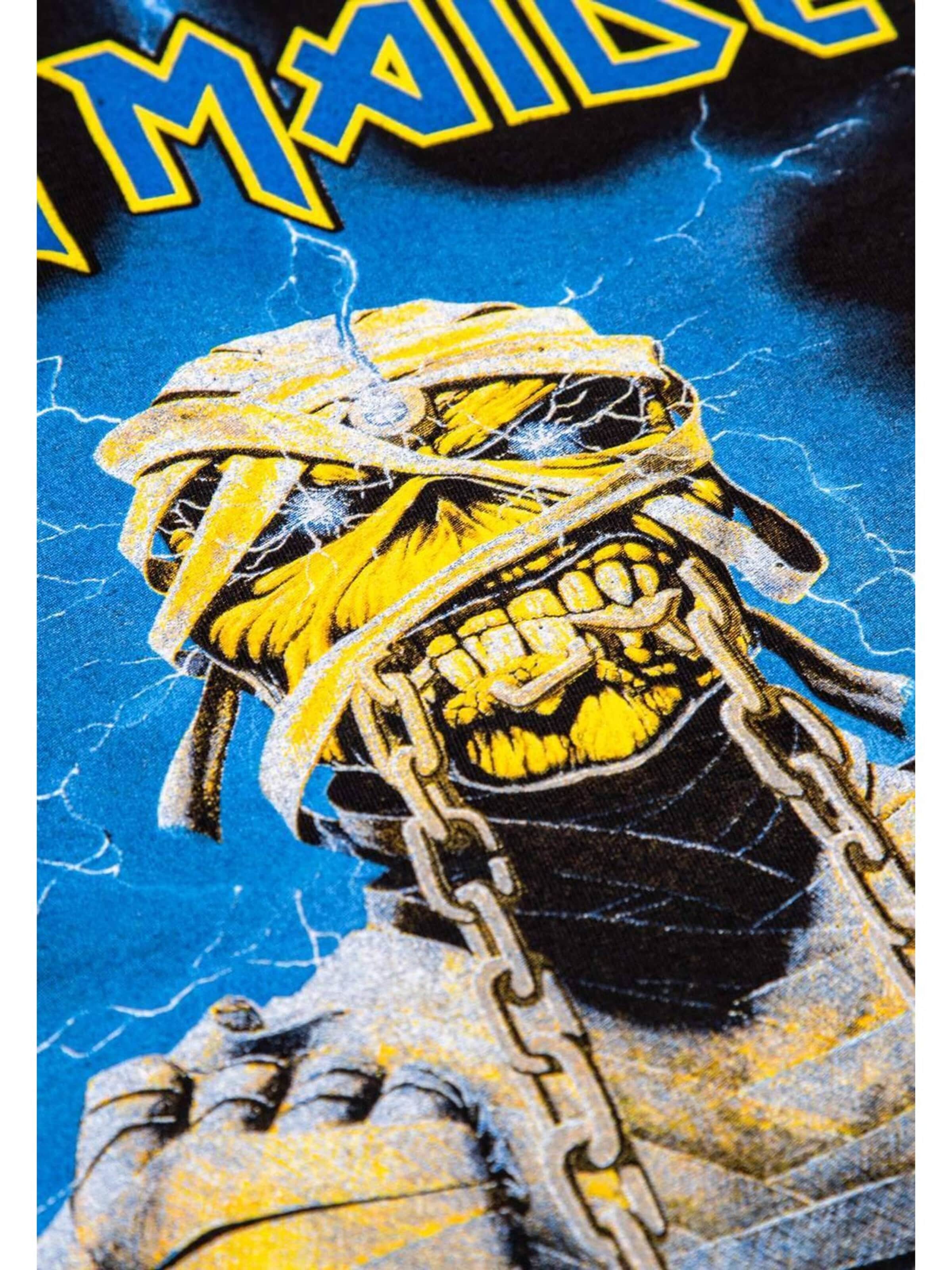 Iron Maiden Shirt 'Mummy Back' in Black