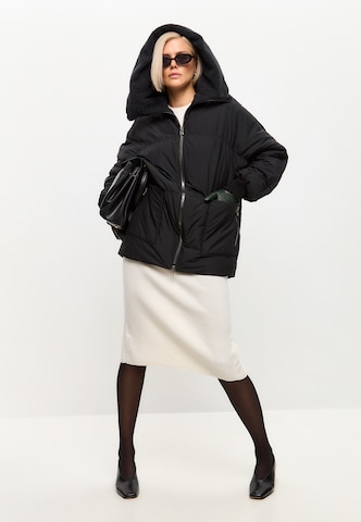 CESARE GASPARI Winter jacket in Black