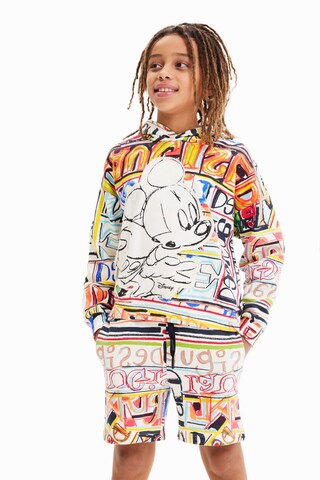 Desigual - Sudadera en blanco: frente