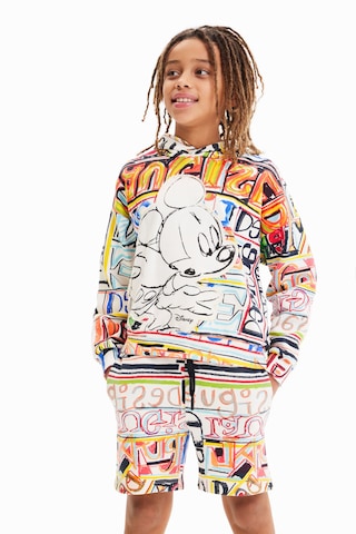 Desigual Sweatshirt in White: front