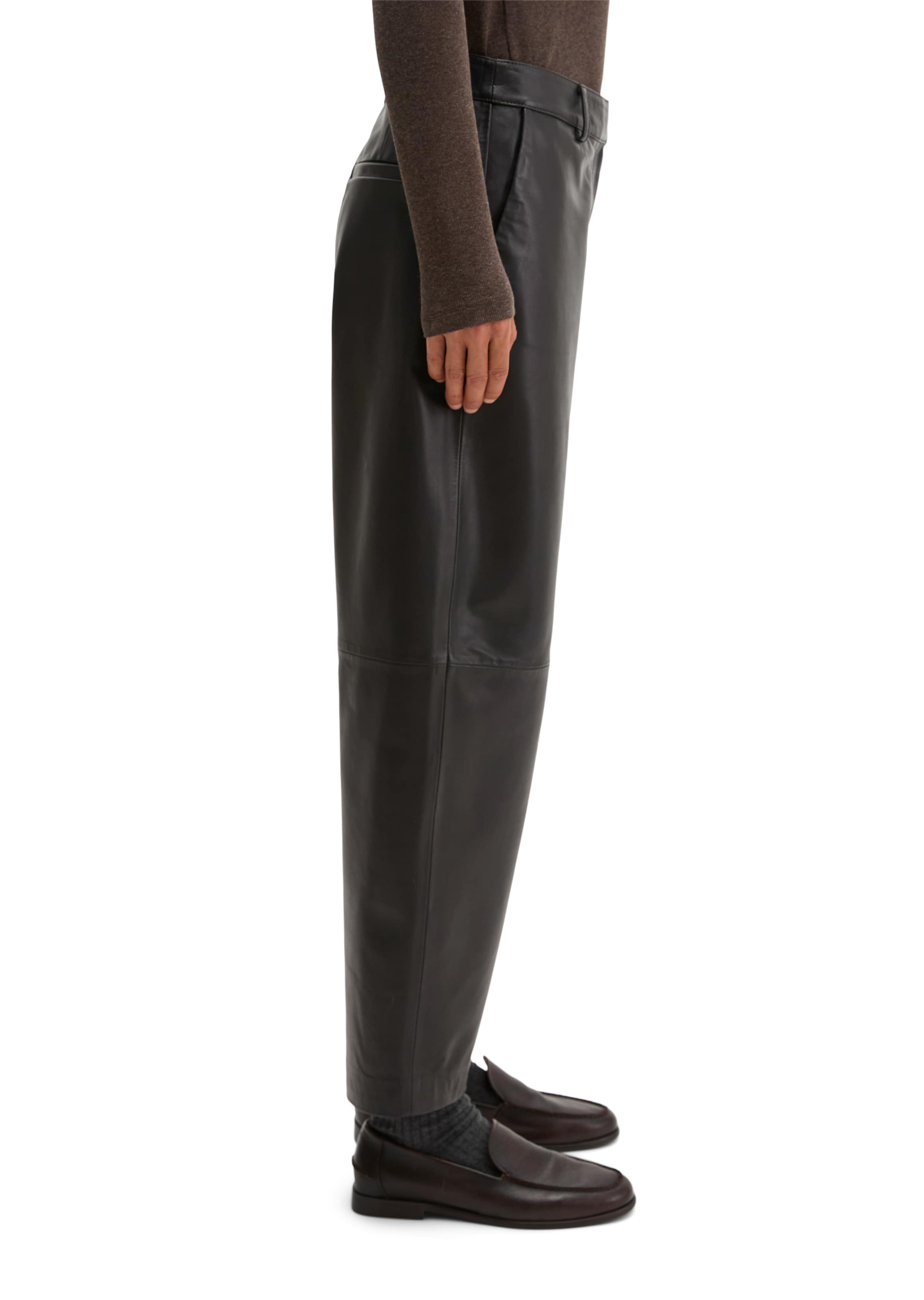 Marc O'Polo Barrel Hose in Schwarz: Seite
