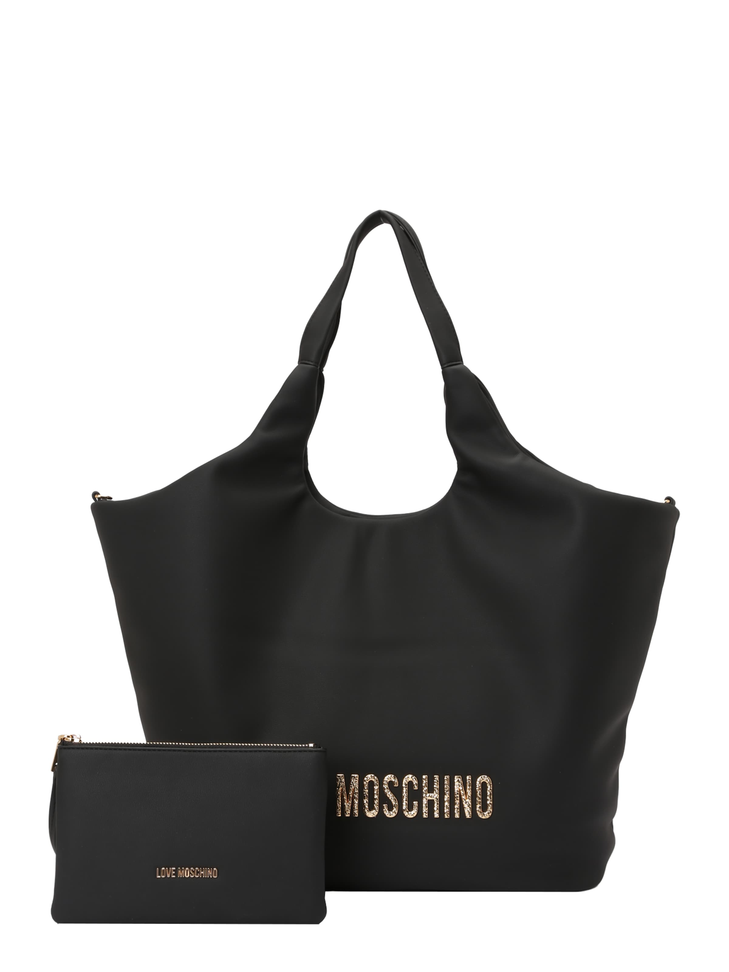 Love Moschino Poodlemiskott, värv must: eest vaates