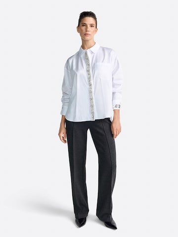 Chemisier Rich & Royal en blanc